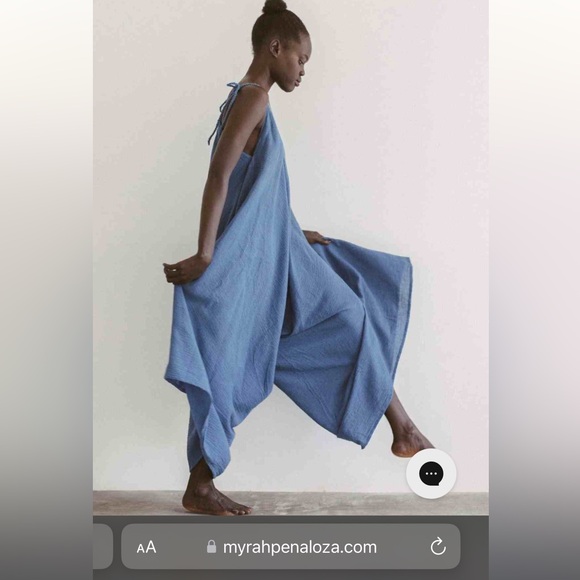 Myrah Penaloza Ina Playsuit (Linen/Cotton) handmade in Bali - Picture 10 of 12